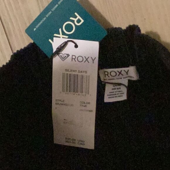 ROXY Silent Days Corduroy Skirt, NWT, size S/P, black - Picture 2 of 4
